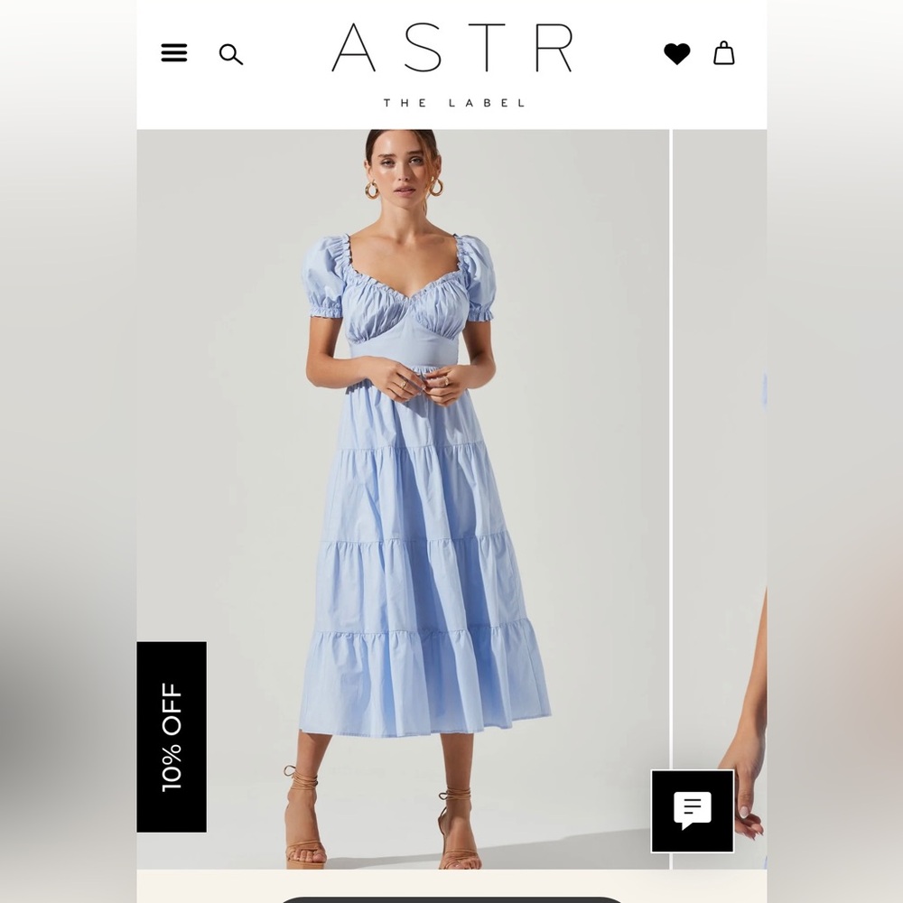 Astr midi dress